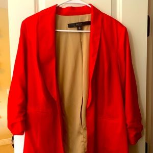 Red Tuxedo-type jacket